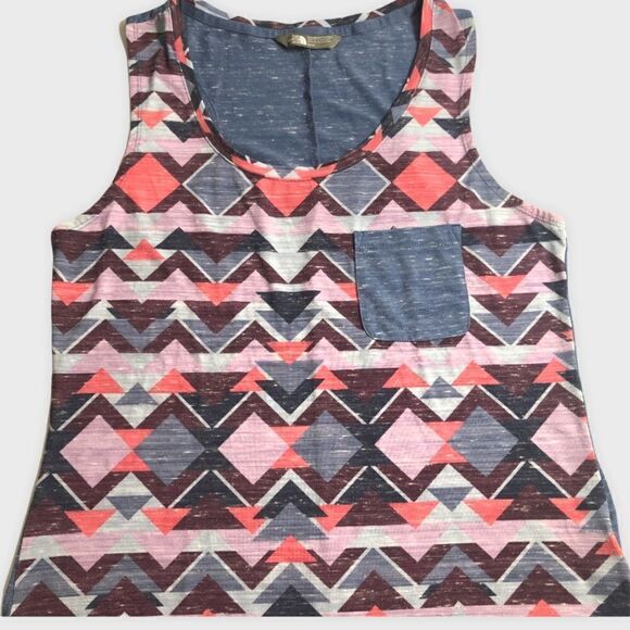 The North Face EZ Tank Honeysuckle Tribal Tank Top Medium - Picture 10 of 12